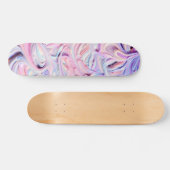 Pastel Creamy Zuckerguss Skateboard (Horizontal)