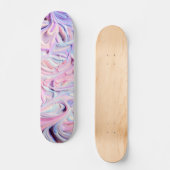 Pastel Creamy Zuckerguss Skateboard (Vorderseite)
