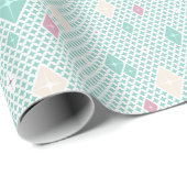 Pastel Crystal Star Pattern Geschenkpapier (Rolleneckpunkt)