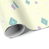 Pastel Crystal Star Pattern Geschenkpapier (Rolleneckpunkt)