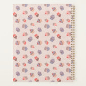 Pastel Cupcake Confetti Spiral Bound Planner Planer (Rückseite)