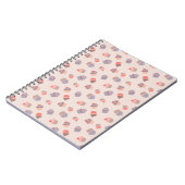Pastel Cupcake Confetti Spiral Notebook Notizblock (Linke Seite)