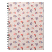 Pastel Cupcake Confetti Spiral Notebook Notizblock (Vorderseite)