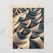 Pastel Currents Feiertagspostkarte (Vorne/Hinten)