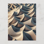 Pastel Currents Feiertagspostkarte (Vorderseite)