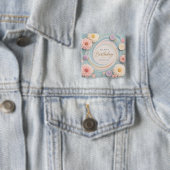 Pastel-Dahlie-Birthday-Wirbel Button (Beispiel)