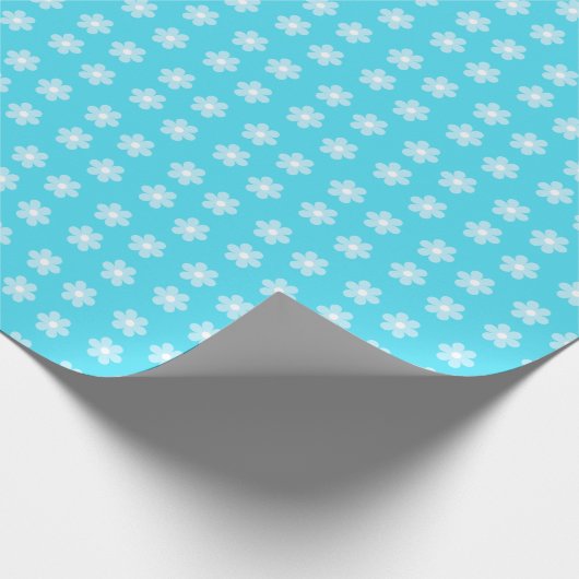 Pastel Daisies Geschenkpapier (Ecke)