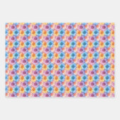 Pastel Daisies Geschenkpapier Set (Vorderseite 2)