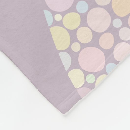 Pastel Daisy Fleecedecke (Ecke)
