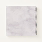 Pastel Daisy Floral Bridesmaid Vorschlag Notizblock (Rückseite)