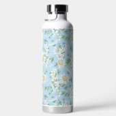 Pastel Daisy Flower Garden Muster Trinkflasche (Rechts)
