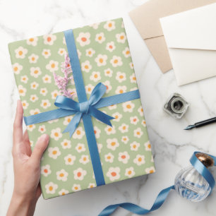 Pastel-Daisy-Pop Geschenkpapier