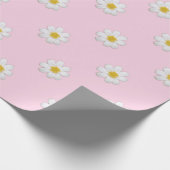 Pastel Daisy Wrapping Paper Geschenkpapier (Ecke)