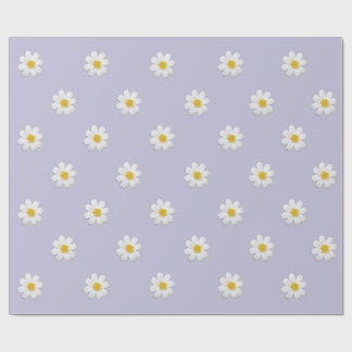 Pastel Daisy Wrapping Paper Geschenkpapier