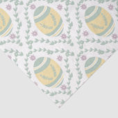 Pastel Damask Ostereier Muster Seidenpapier (Ausschnitt)