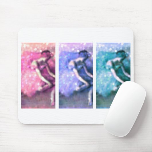 Pastel Dancers Mousepad (Mit Mouse)