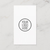 Pastel dankt Ihnen für Ihren Einkauf Visitenkarte (Rückseite)