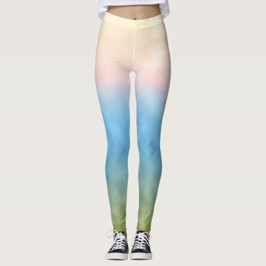 Pastel Dawn Leggings (Vorderseite)