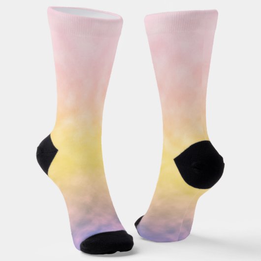 Pastel Dawn Socken (Gewinkelt)
