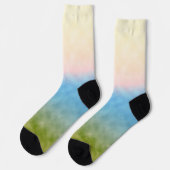Pastel Dawn Socken (Linkes Detail)
