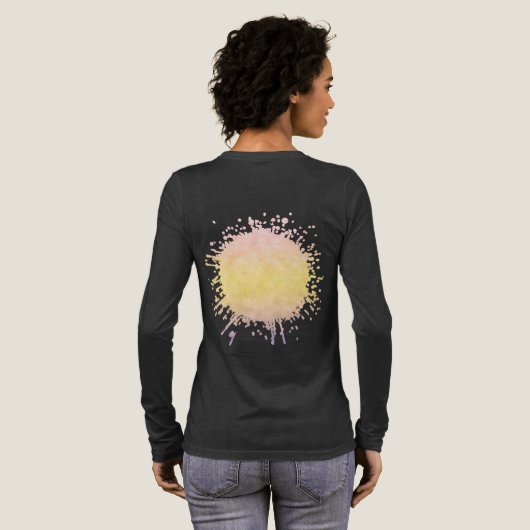 Pastel Dawn Tri-Blend Shirt (Voller Rückseite)