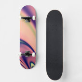 Pastel Days Fraktal Skateboard (Vorderseite)