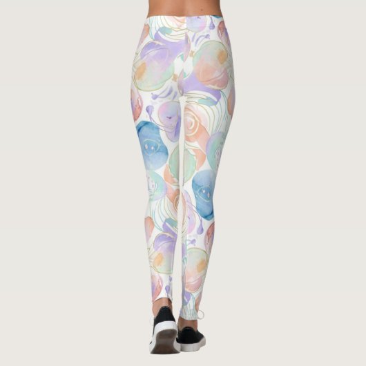 Pastel Design Leggings (Rückseite)