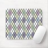 Pastel Diamonds Mousepad (Mit Mouse)