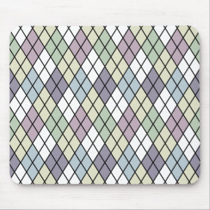 Pastel Diamonds Mousepad