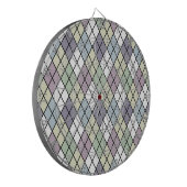 Pastel Diamonds Raute Dartscheibe (Vorderseite Links)