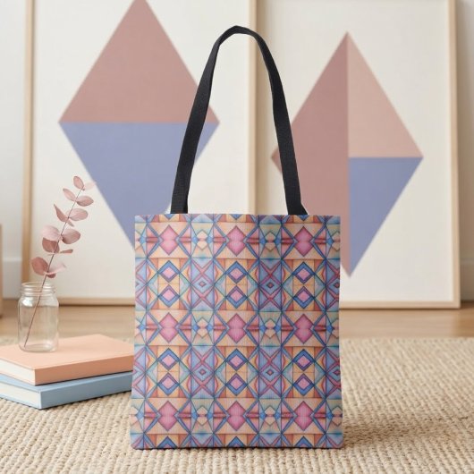 Pastel Diamonds Tasche