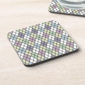 Pastel Diamonds Untersetzer (Linke Seite)
