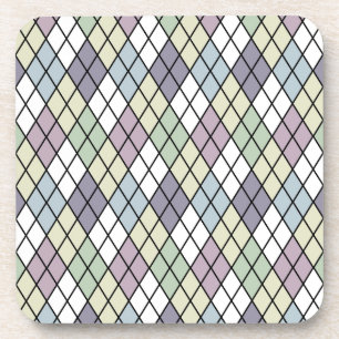 Pastel Diamonds Untersetzer
