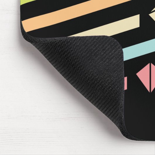 Pastel Dice Set Tabletop RPG Mousepad (Ecke)