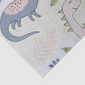 Pastel Dinosaur Seidenpapier (Ausschnitt)