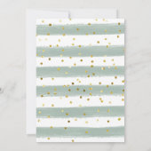 Pastel Dinosaur Stomp Chomp Roar 1. Geburtstag Einladung (Rückseite)