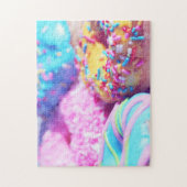 Pastel Donut Fotografy Complex Jigsaw Puzzle (Vertikal)