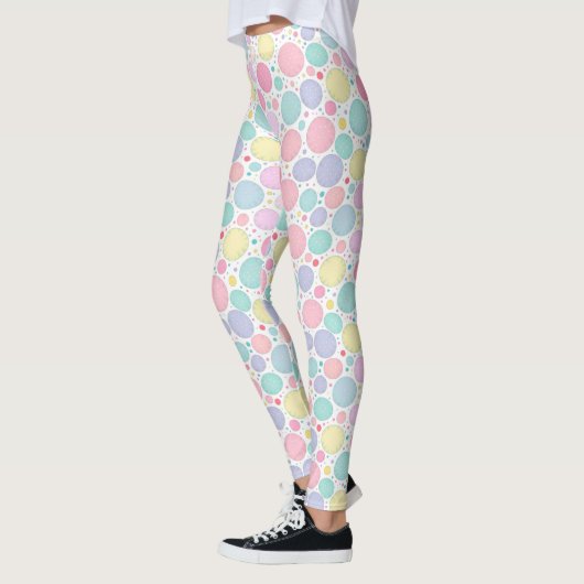 Pastel Dots Un-Perfect Pattern Leggings (Links)