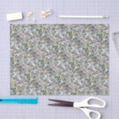 Pastel dotter weißer Granit Seidenpapier (Handwerk)