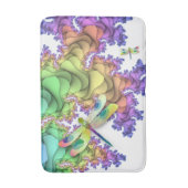 Pastel Dragonflies Bath Mat Badematte (Vorderseite Vertikal)