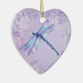 Pastel Dragonfly Keramik Ornament (Rechts)