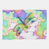 Pastel Dragonfly Küchentuch (Horizontal)