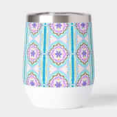 Pastel Dream Boho Geometric Kaleidoscope (Rückseite)