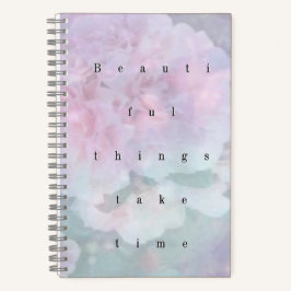 Pastel Dream Floral Spiral Notebook. Notizblock