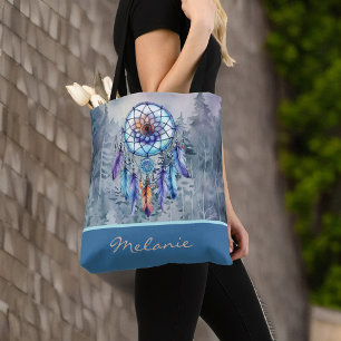 Pastel Dreamcatcher Wasserfarbenen Mongram Tasche