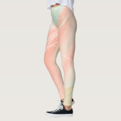 Pastel Dreams Abstrakte Kunst Leggings (Links)