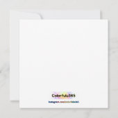 Pastel Dreams - Glück im Alltagsleben Einladung (Rückseite)