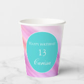 Pastel Dreams Paper Cup Pappbecher (Rückseite)