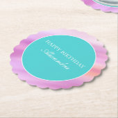 Pastel Dreams Paper Untersetzer (angewinkelt)