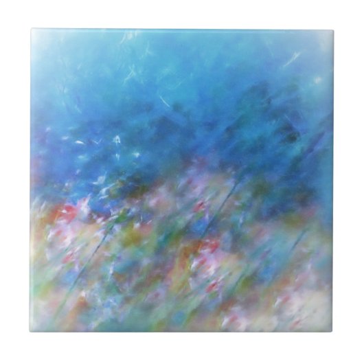 Pastel Dreamscape Fliese (Vorderseite)